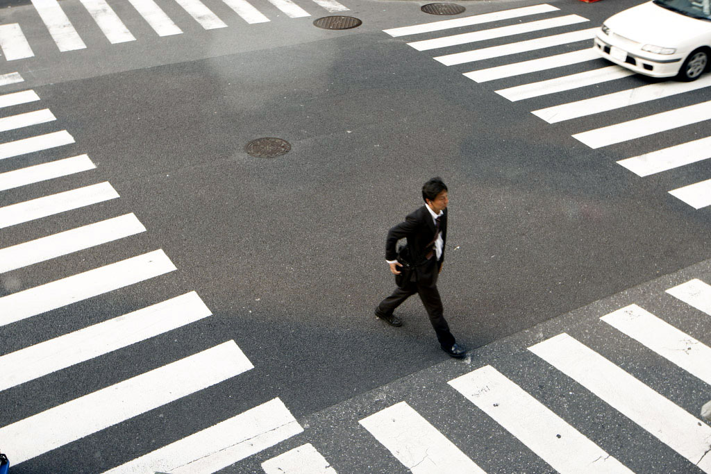 Tokyo: pedestrian crossing