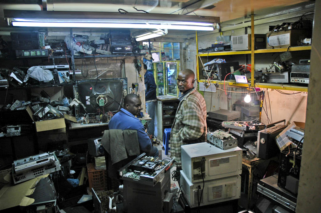 Soweto: repair shop