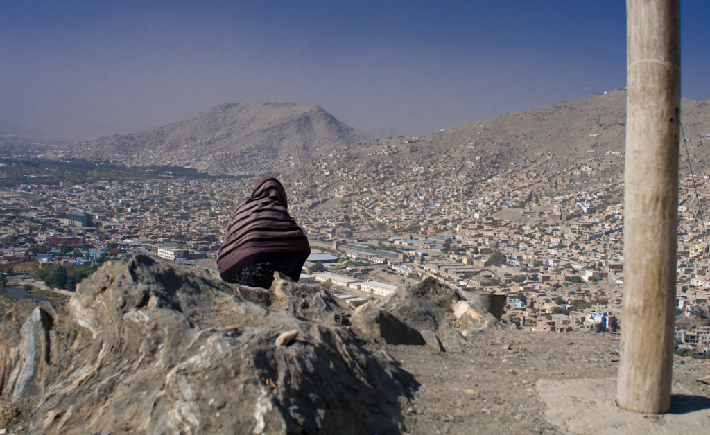 Kabul: view over the city
