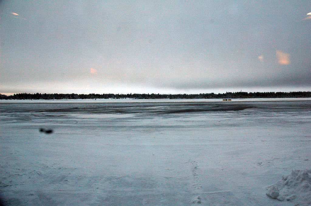 Oulu: frozen runway