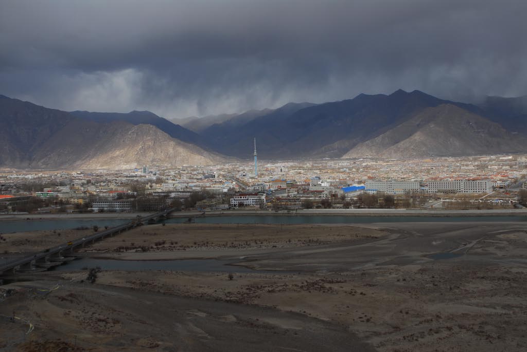 Lhasa: as seen from the outskirts