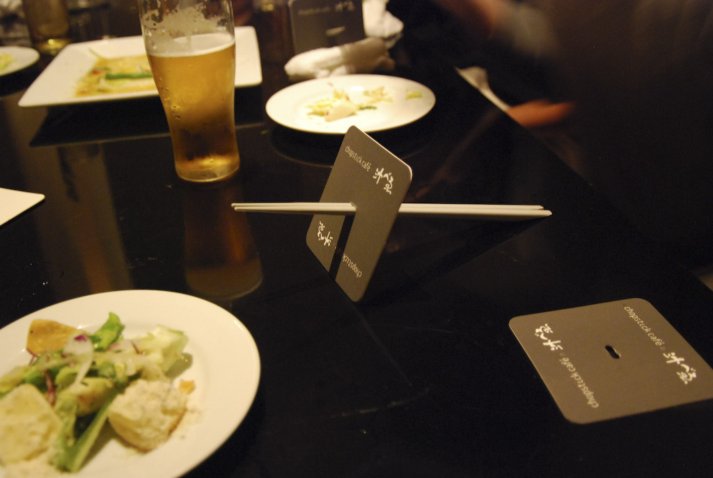 Tokyo: chopstick rest beer mat