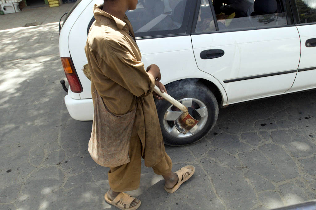 Kabul: blessing the car