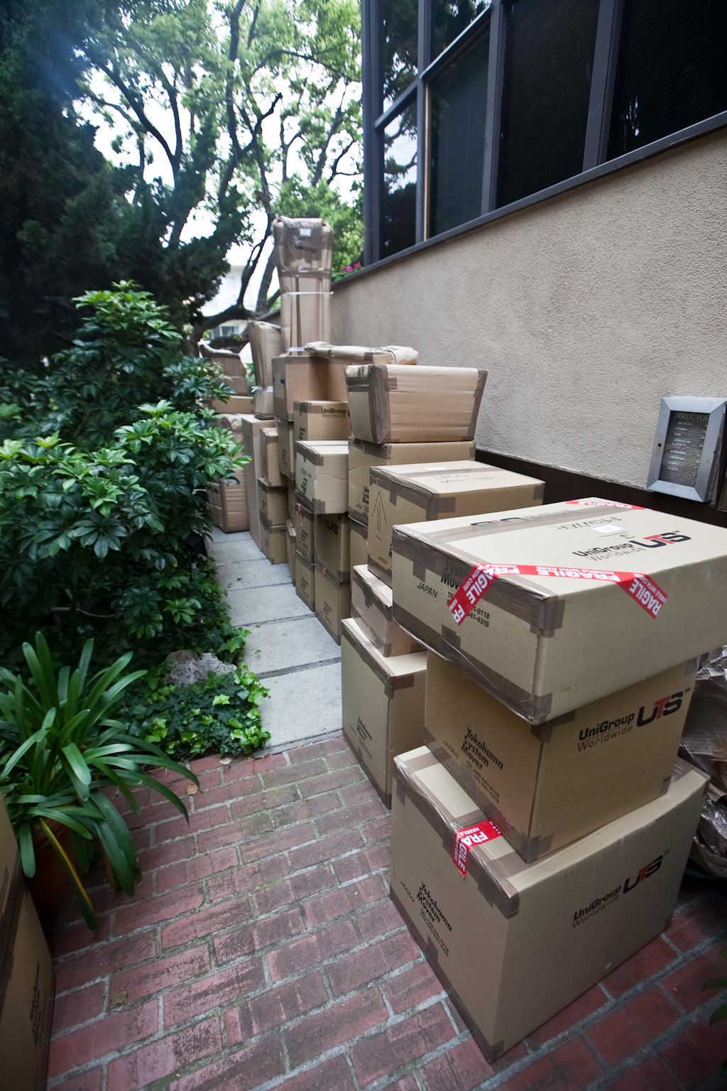 Los Angeles: moving day