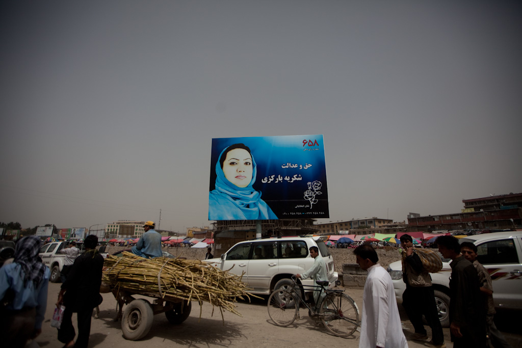 Kabul: female candidates