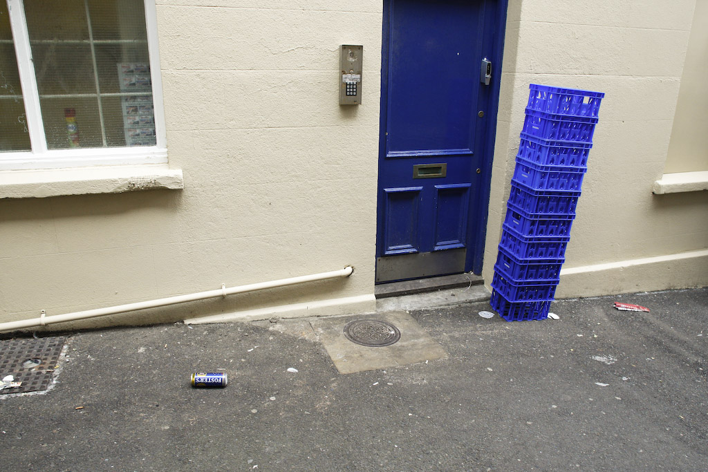 Brighton: blue door