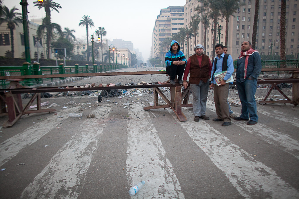 Cairo: blockade
