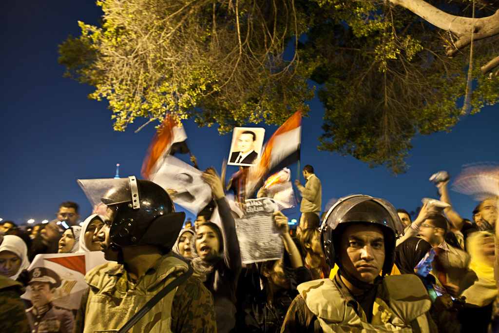 Cairo: Pro-Mubarak demonstration