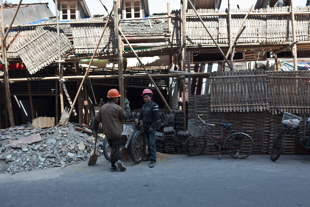 Shanghai: building renovation