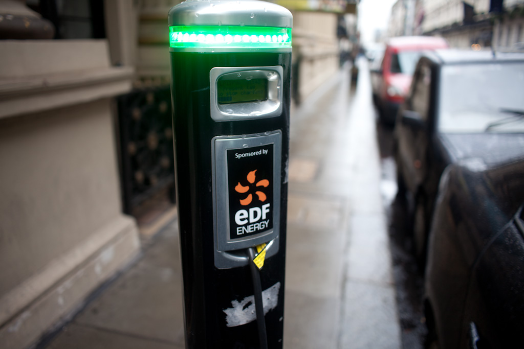 London: electric charging