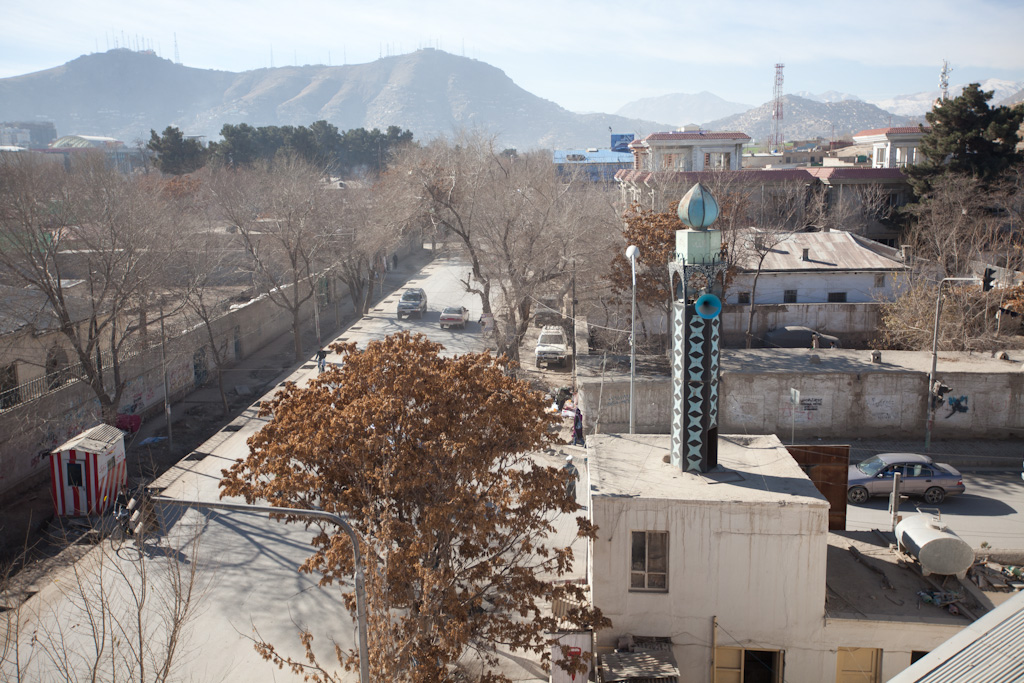 Kabul: mosque plus