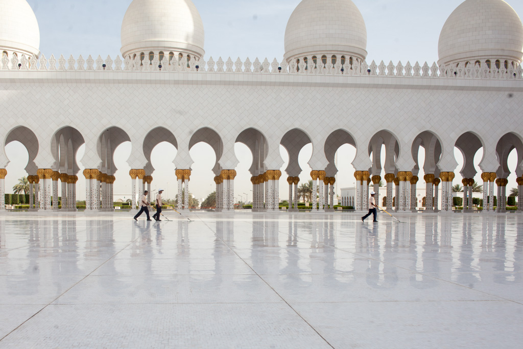Abu Dhabi: grand mosque